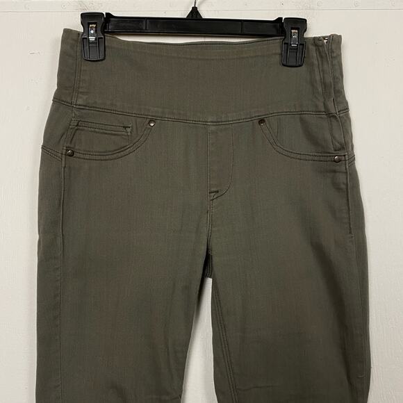 Spanx 2066 Solace Gunmetal Gray Pull On Jeggings Size Medium - Picture 3 of 9